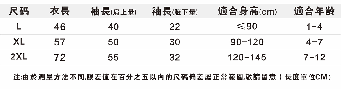 兒童畫畫防水衣